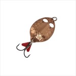 Lingurita oscilanta pentru pescuit, Regal Fish, model 8014, 24 grame, culoare cupru